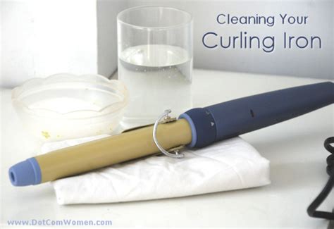 clean  curling iron dot  women