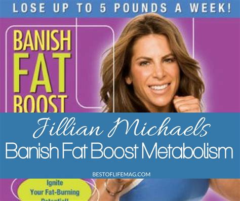 Jillian Michaels Banish Fat Boost Metabolism Get Results Fast Best