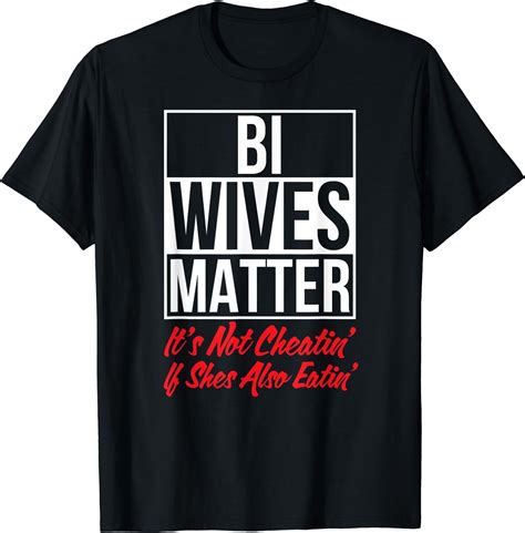 Funny Swingers Bisexual Bi Wives Matter Naughty Adult Party T Shirt