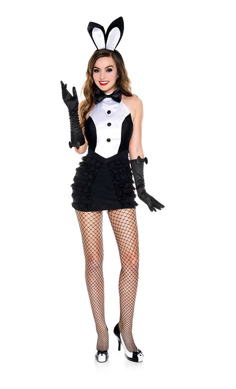 Adult Mrs Tux Bunny Woman Costume 40 27 The Costume Land