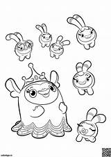 Flug Squeaky Peepers Princess Hatcher Colorings Cookies sketch template