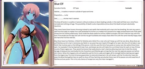 Image Blue Elf  Monster Girl Encyclopedia Wiki Fandom Powered