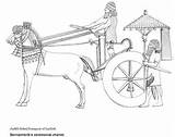 Chariots Chariot Assyrian Ancient Israelite Period Sennacherib Biblical Assyrians sketch template