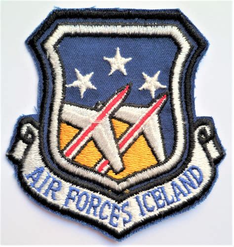 United States Air Force Iceland Patch Badge Usaf 57 Fis Fighter Sqd