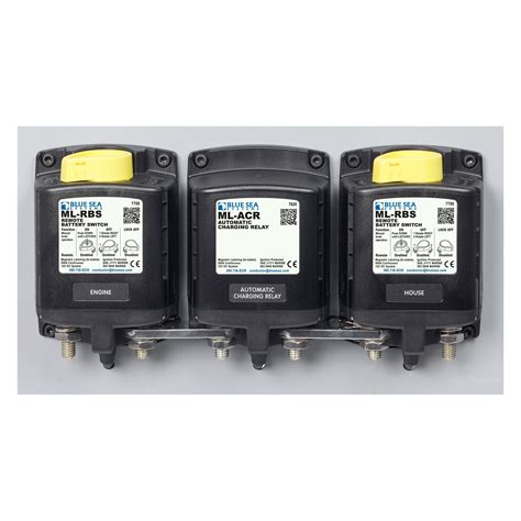 blue sea systems  vdc  ml acr automatic charging relay  manual control