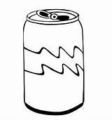 Soda Coloring Pages Getcolorings sketch template