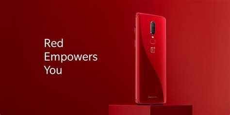 oneplus 6 red has been announced available to purchase next week