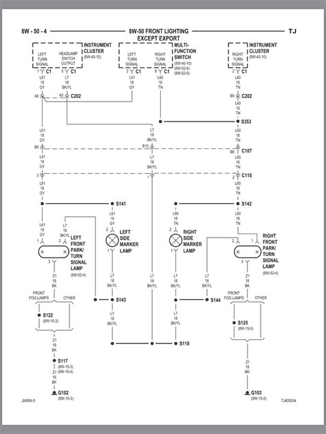 wiring guide  diagram jeep wrangler tj forum