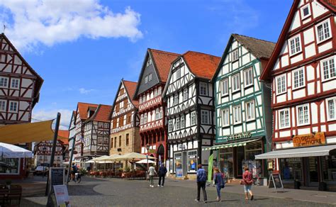 timbered houses  fritzlar  oomke wiltjer px