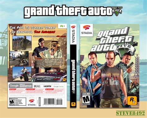 Grand Theft Auto V Misc Box Art Cover By Steve8492