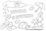 Autunno Colorare Disegni Riccio Foglie Maestra Autunnali Animali Castagna Scoiattolo Infanzia Bambini Sull Didattiche Frutta Frutti Autunnale Ottobre Colori Elementi sketch template