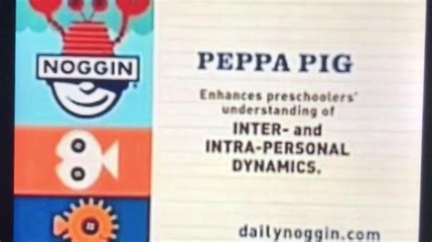 noggin peppa pig enhances preschoolers rare youtube