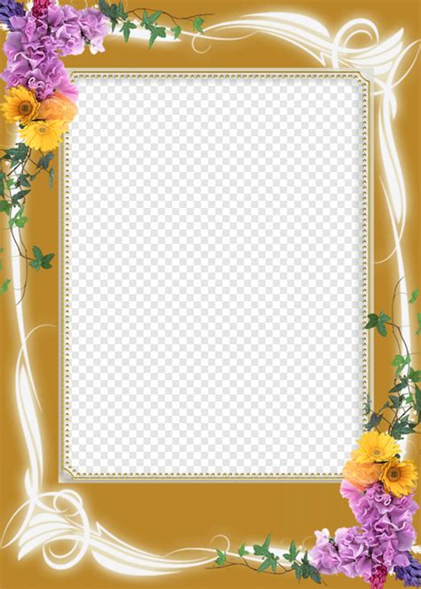 bunga picture frame hd png    png image