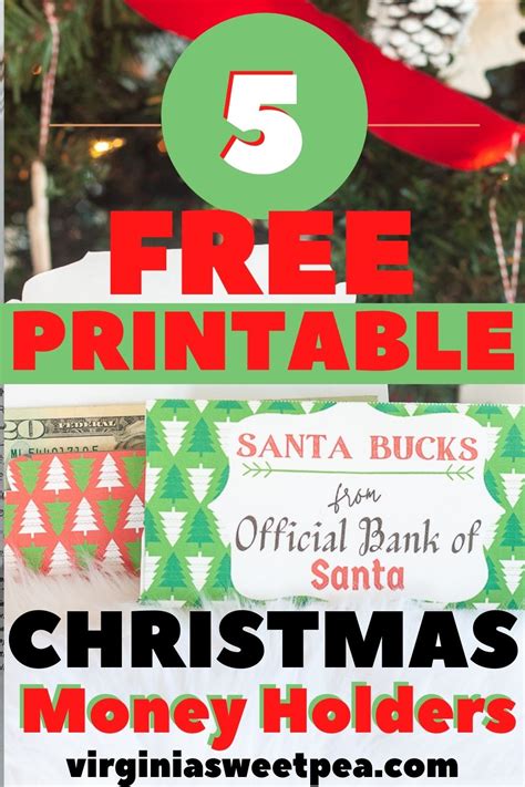 printable printable christmas money