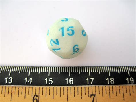 justin michells  fifteen sided dice
