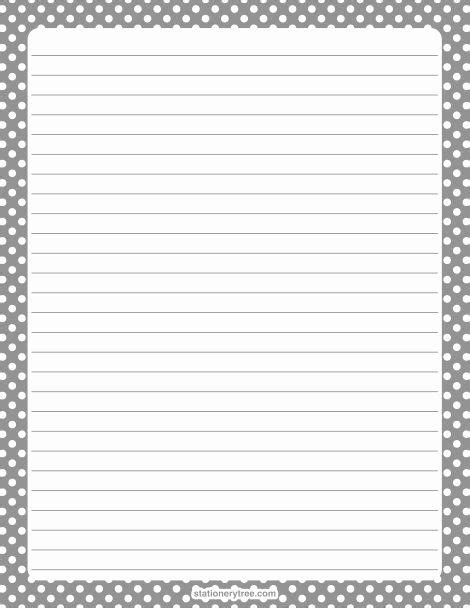 printable lined paper  fresh pin  muse printables  stationery