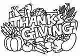 Thanksgiving Coloring Pages Feast Adults Kids Detailed sketch template