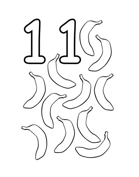 printable number coloring pages  kids