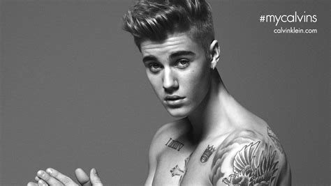 Justin Bieber Strips Down To Undies In Calvin Klein Ad