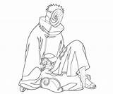 Coloring Pages Naruto Tobi Itachi Funny Getcolorings Bw Outstanding Superb Another sketch template