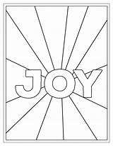 Papertraildesign Usps Joy Merry sketch template