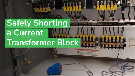 safely shorting  current transformer essential tips  wiring mods schneider electric