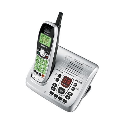 uniden ghz analog cordless phone  digital answering system tvs