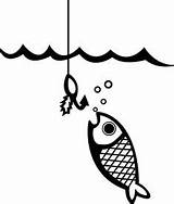 Coloring Pages Fishing Lures Kids Lure Eat Fish Play Color sketch template