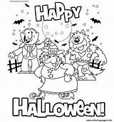 Halloween Coloring Pages Happy Printable Print Color Info sketch template