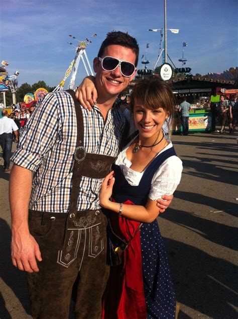 German Couple At Octoberfest Visit Austria If You Love Someone Big
