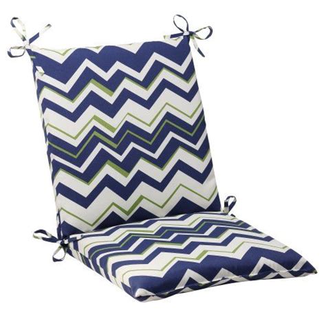 pillow perfect indooroutdoor tempo squared chair cushion navy view  item  details