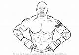 Draw Goldberg Step Bill Drawing Wrestlers Cena John Drawingtutorials101 People sketch template