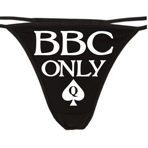 Buy Knaughty Knickers Bbc Only Queen Of Spades Thong Panties Big