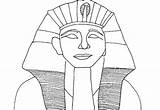 Pharaoh Egyptian Coloring Pages Kids Drawing Egypt Categories Getdrawings Coloringonly sketch template