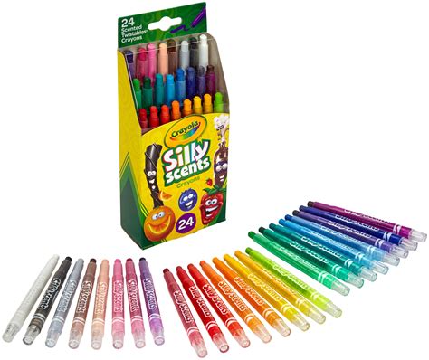 crayola silly scents twistables crayons sweet scented crayons  kids