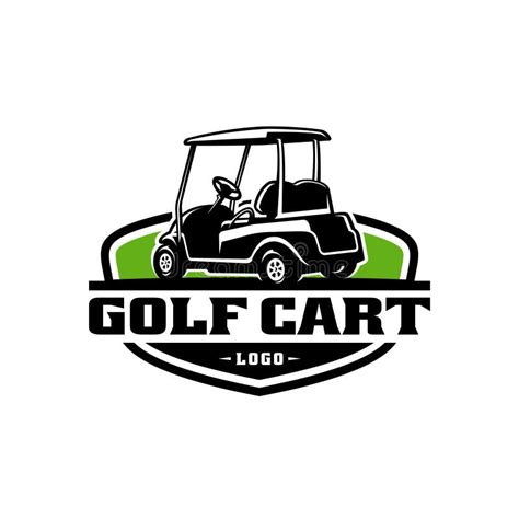 golf cart illustration logo vector stock vector illustration  cart outdoor