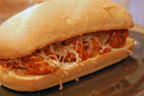 easy meatball subs eat  home