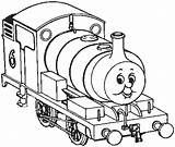Coloring Percy Thomas Pages Train Getdrawings sketch template