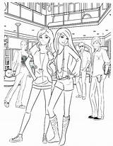 Coloring Fashion Pages Show Kids Print Color Getcolorings Barbie Designer Pag Getdrawings Printable Colorings sketch template