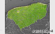 satellite map  yucatan