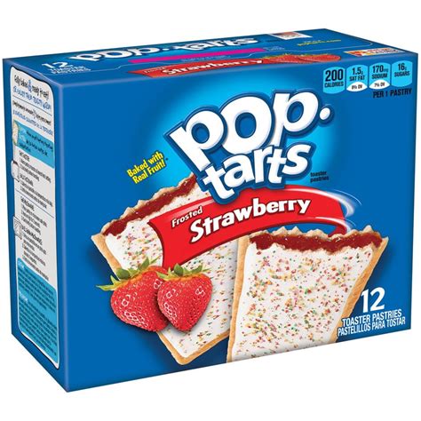 a product of kellogg s pop tarts frosted strawberry 22oz 12 count