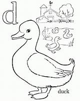 Quack Little Duck sketch template