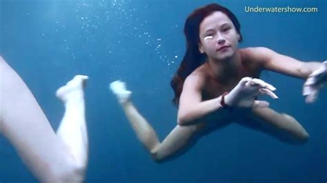 Naked Ladies Swim And Look Sexy Underwater Erotic Porn
