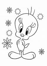 Coloring Pages 2pac Christmas Cute Tweety Getcolorings Pretty Bird Book Albanysinsanity sketch template