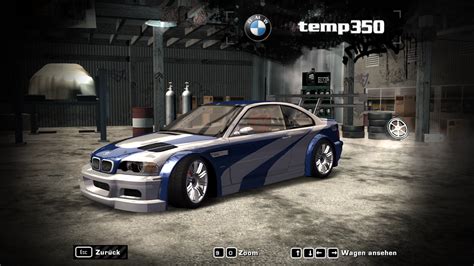 Bmw M3 Gtr Double Spoiler By B0tox Need For Speed Most