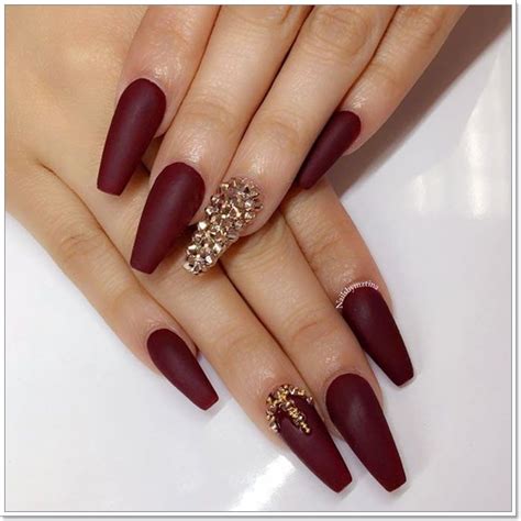 112 Epic Burgundy Nails You Must Try