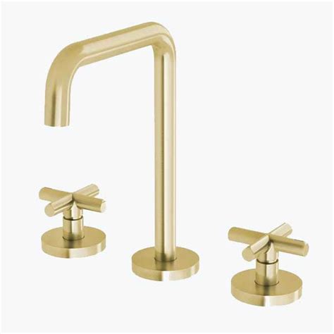 gold taps bathrooms kitchens   blue space