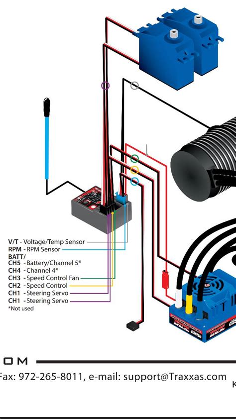 traxxas tq receiver wiring diagram copaint