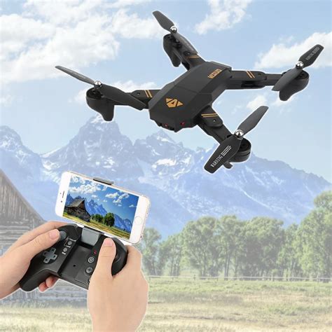 visuo xshw xsw foldable drone  camera hd mp wide angle wifi fpv altitude hold rc