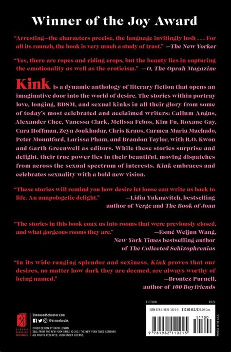 kink book by r o kwon garth greenwell official publisher page